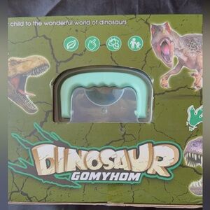 Dinosaur Adventure Toy with Mint Handle